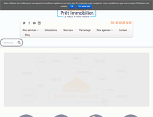 Tablet Screenshot of la-maison-du-pret-immobilier.com